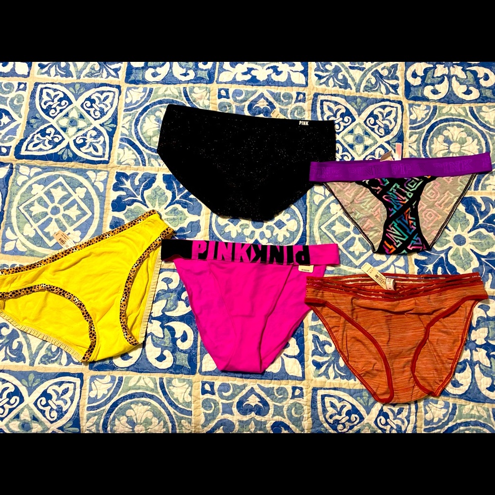 5 NWT lot of Victoria Secret Underwear